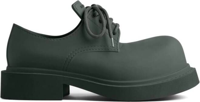 Balenciaga Detroit chunky derby schoenen Groen