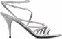Balenciaga Glow sandalen met bandjes Grijs - Thumbnail 1