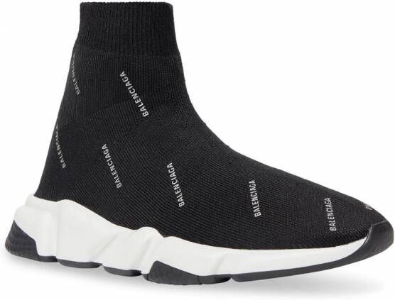 Balenciaga Kids Speed Lt sneakers Zwart