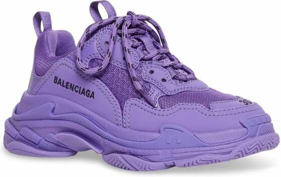 Balenciaga Kids Triple S sneakers Paars