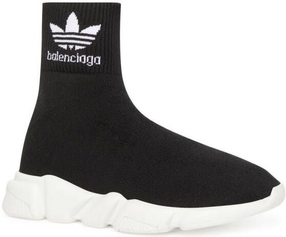 Balenciaga Kids x adidas Speed LT Krecy soksneakers Zwart