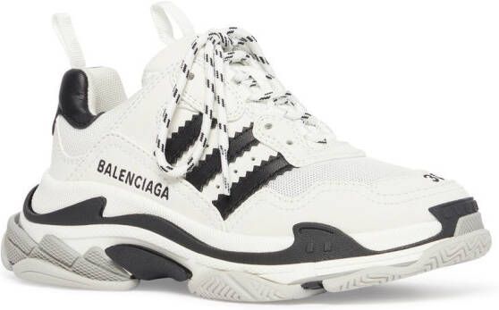Balenciaga Kids x adidas Triple S chunky sneakers Wit