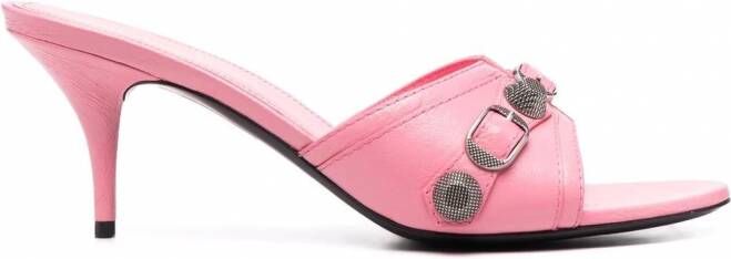 Balenciaga 70 mm Cagole sandalen Roze