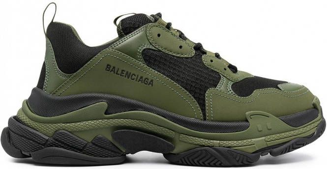 Balenciaga Triple S sneakers Groen - Schoenen.nl