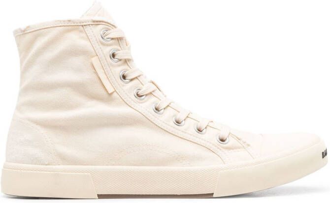 Balenciaga Paris high-top sneakers Wit