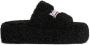 Balenciaga Fury slippers met plateauzool Zwart - Thumbnail 1