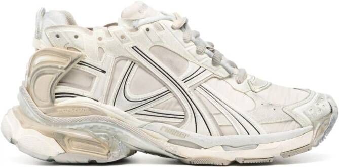 Balenciaga Runner distressed sneakers Beige
