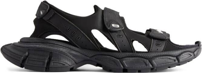 Balenciaga 3XL sandalen Zwart