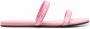 Balenciaga Slippers met logoband Roze - Thumbnail 1