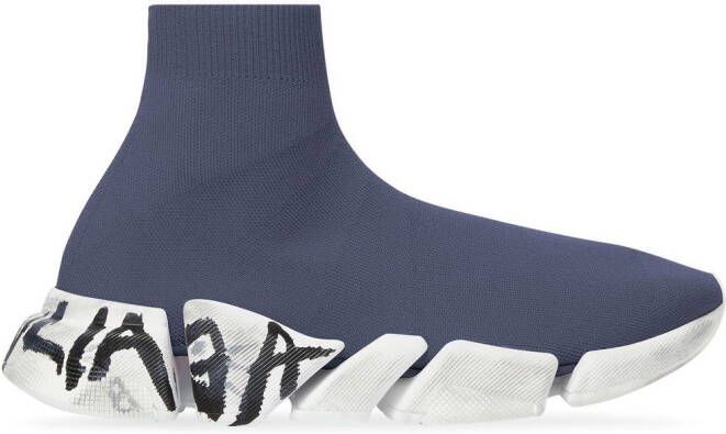 Balenciaga Speed 2.0 sneakers Blauw
