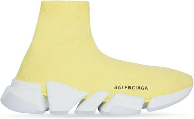 Balenciaga Speed 2.0 sneakers Geel