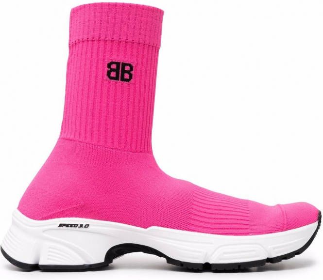 Balenciaga Speed 3.0 soksneakers Roze