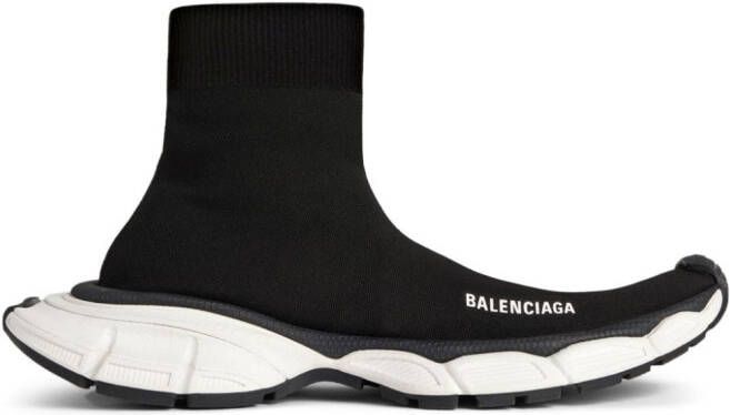 Balenciaga Speed gebreide sneakers Zwart