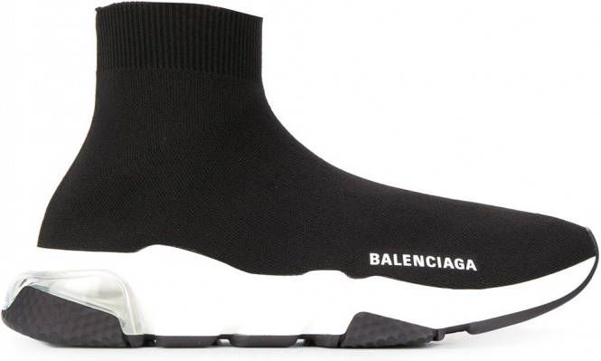 Balenciaga Speed LT sneakers met doorzichtige zool Zwart - Schoenen.nl