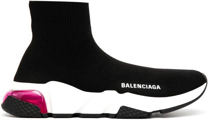 Balenciaga Speed LT sneakers met doorzichtige zool Zwart
