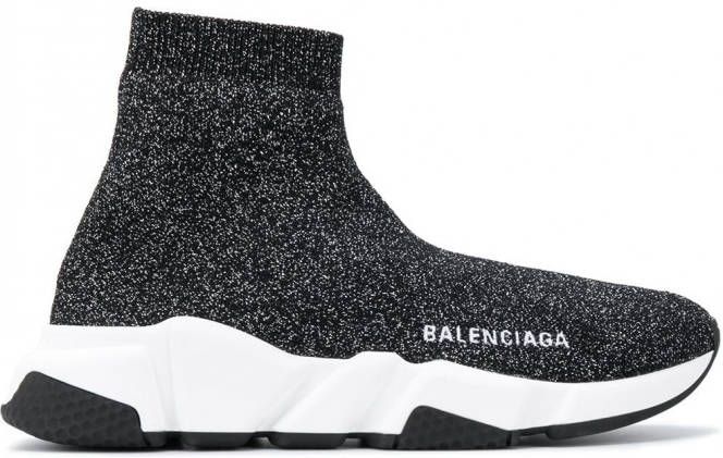 Balenciaga Speed stretch sneakers Zwart
