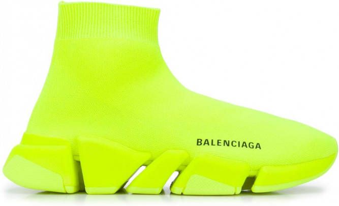 Balenciaga Speed.2 LT soksneakers Geel