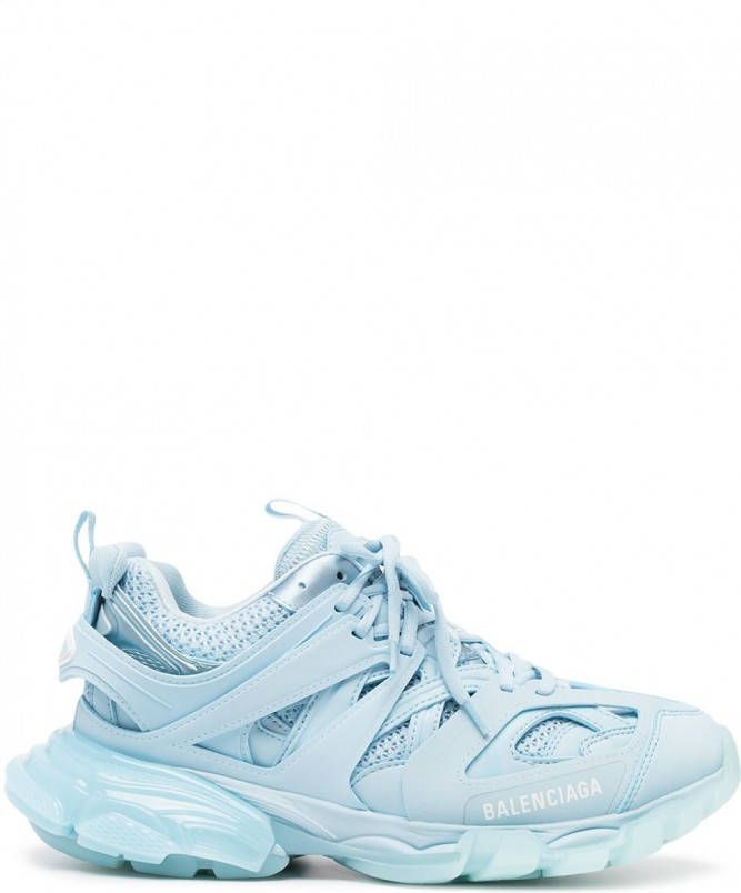 Balenciaga Track sneakers met doorzichtige zool Blauw - Schoenen.nl