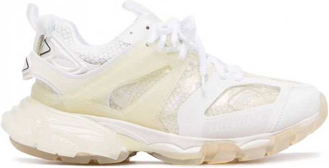Balenciaga Track sneakers met doorzichtige zool Wit
