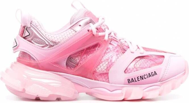 Balenciaga Track sneakers met sleehak Roze