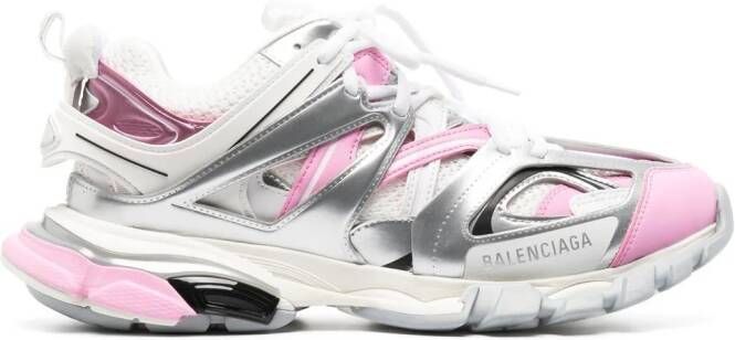 Balenciaga Track sneakers met vlakken Zilver