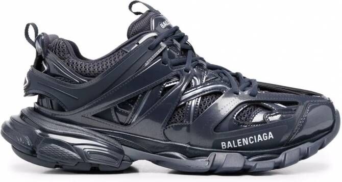 Balenciaga Track sneakers van imitatieleer Blauw