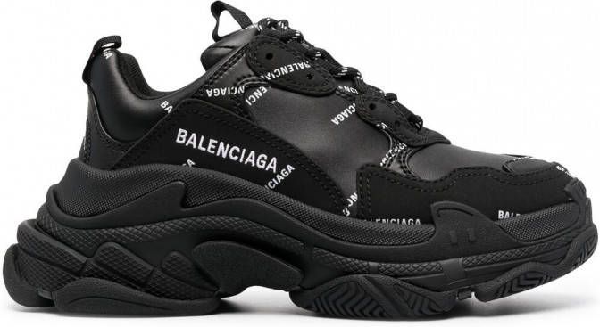 Balenciaga Triple S low-top sneakers Zwart