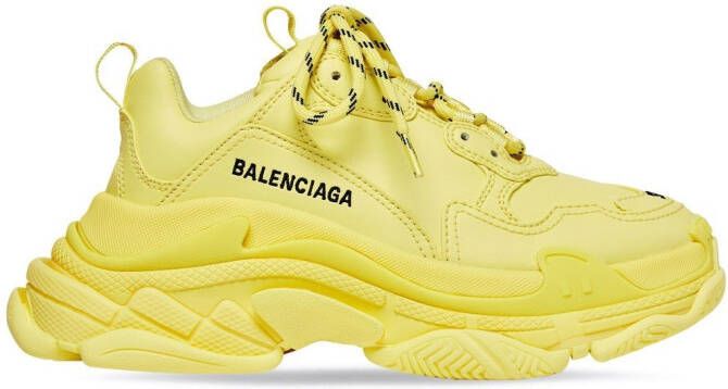 Balenciaga Triple S sneakers Geel