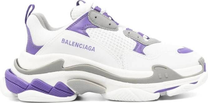 Balenciaga Triple S sneakers met vlakken Wit