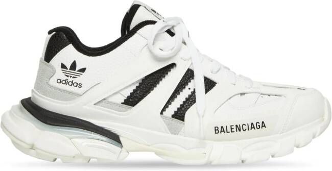 Balenciaga x Adidas Track Forum sneakers Wit
