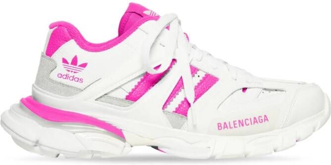 Balenciaga x Adidas Track Forum sneakers Wit