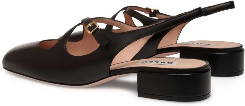 Bally 30 mm leren pumps Zwart - Foto 5