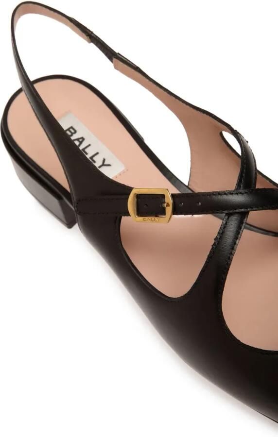 Bally 30 mm leren pumps Zwart - Foto 3