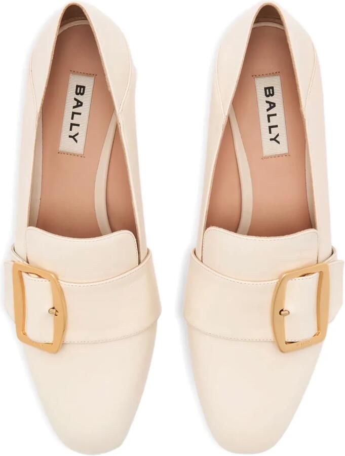 Bally 40 mm Boucle leren pumps Beige - Foto 3