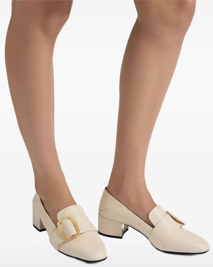 Bally 40 mm Boucle leren pumps Beige - Foto 2