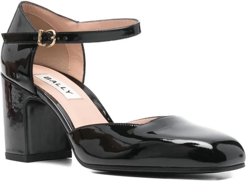 Bally 80 mm lakleren pumps Zwart - Foto 2