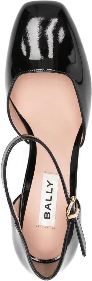 Bally 80 mm lakleren pumps Zwart - Foto 4
