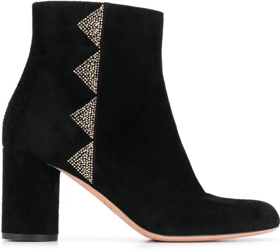 Bally Brenda laarzen met blokhak Zwart