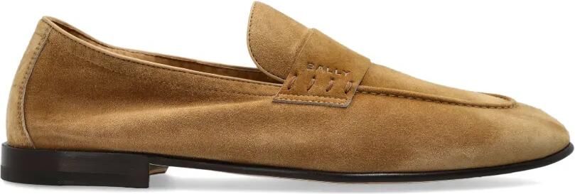 Bally Elios suède loafers Beige