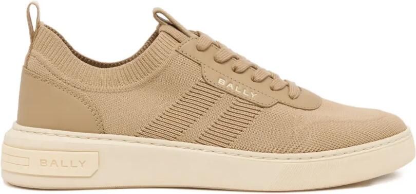 Bally Gebreide sneakers met vlakken Beige