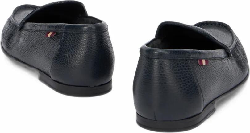 Bally grainy leather loafers Blauw - Foto 3