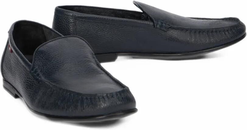 Bally grainy leather loafers Blauw - Foto 2