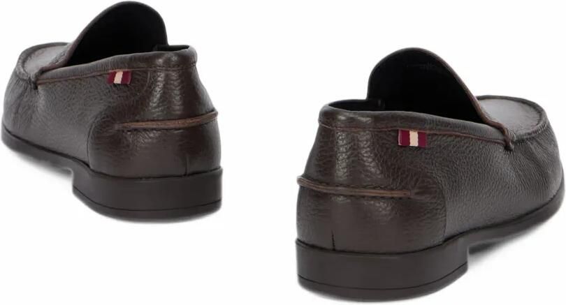Bally grainy leather loafers Bruin - Foto 2
