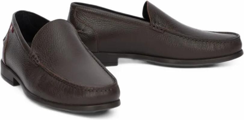 Bally grainy leather loafers Bruin - Foto 3