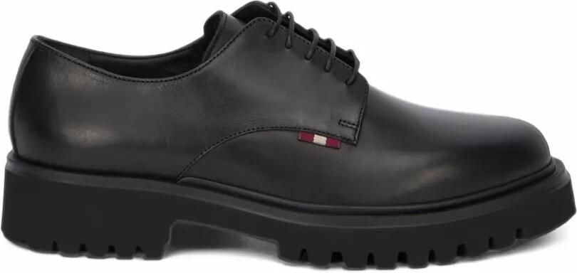 Bally lace-up leather derby shoes Zwart