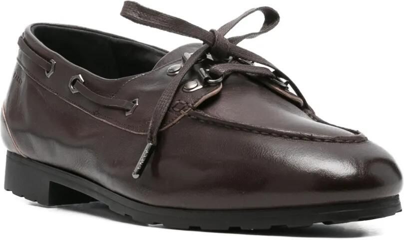 Bally Leren derby schoenen Bruin - Foto 2