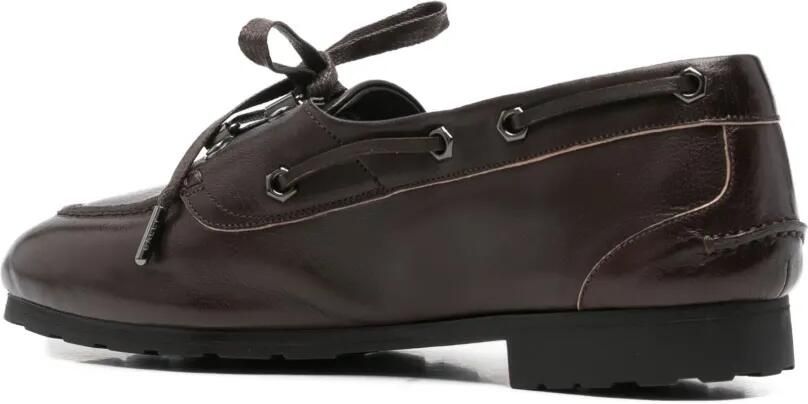 Bally Leren derby schoenen Bruin - Foto 4