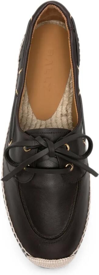 Bally Leren espadrilles Bruin - Foto 3