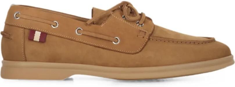 Bally Leren loafers Beige