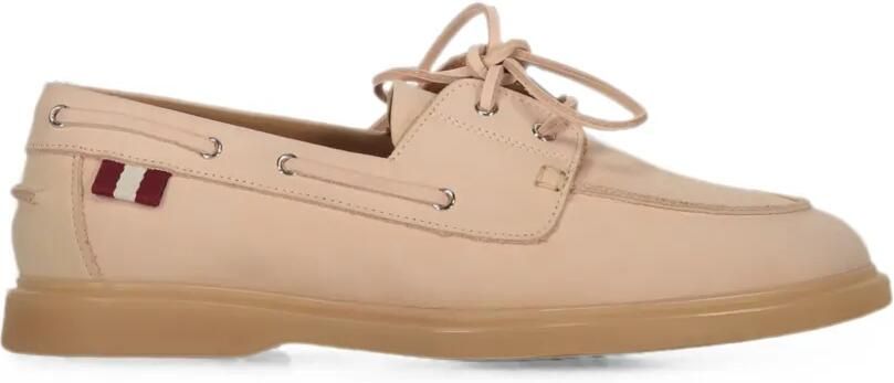 Bally Leren loafers Beige